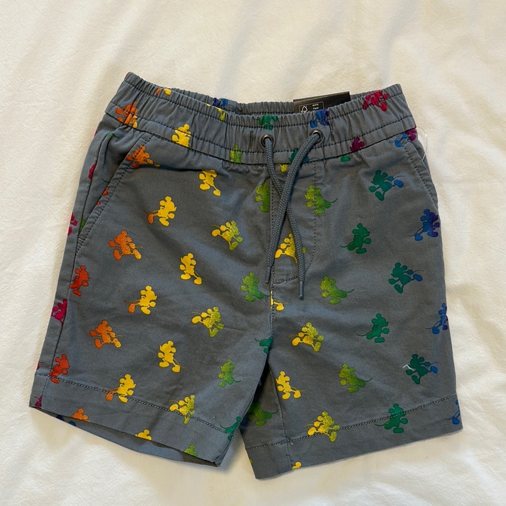 Gap × Disney Baby & Toddler Mickey Mouse Pull-On Shorts- 2T